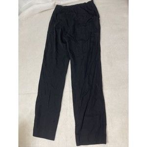 Women’s black Antonio Fusco stretch wool pants size 28x32
